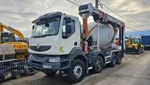 Renault Kerax  430, 8x4 Autobetonieră cu banda