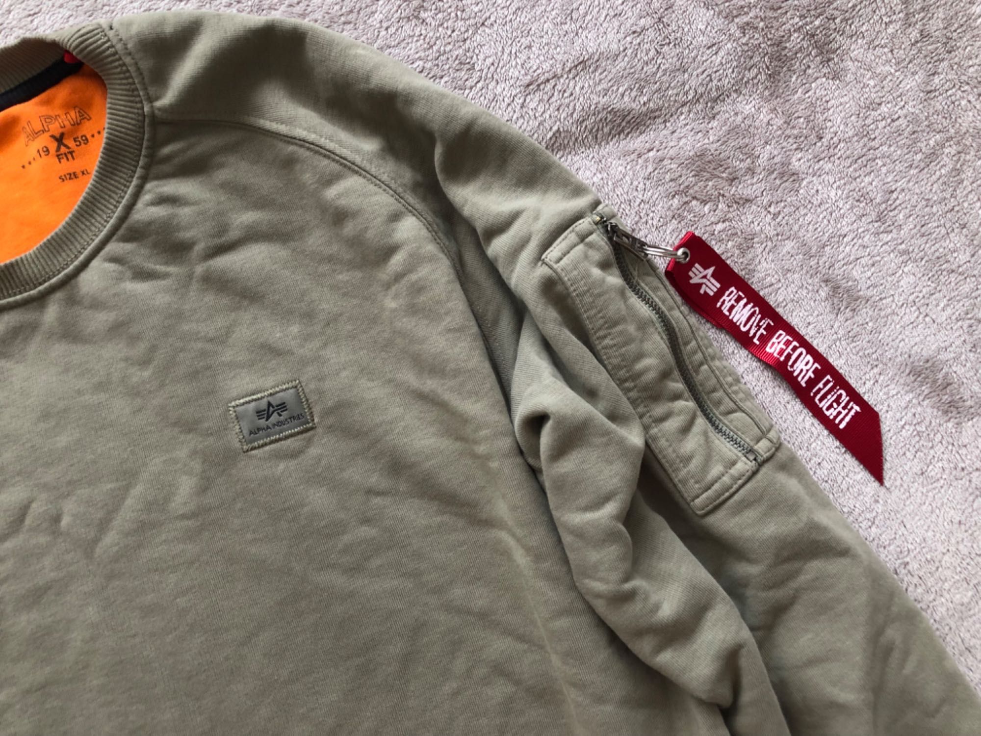 Alpha Industries X Fit Sweatshirt / XL