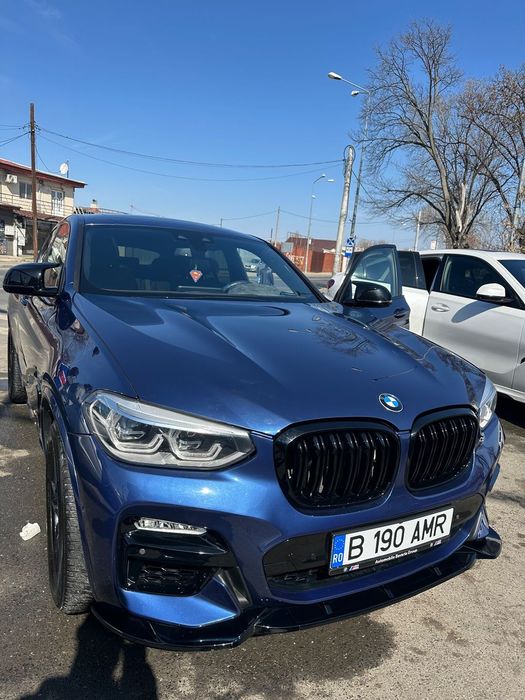 BMW X4 primul proprietar in tara detin masina de 2 ani modificata evacuarea
