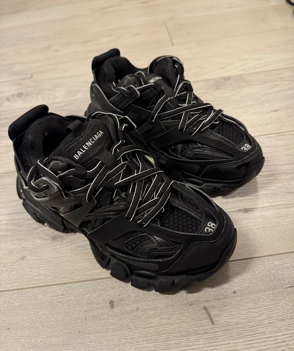 Дамски черни обувки Balenciaga track