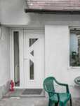 Usa de exterior tamplarie PVC 130cm x 210cm