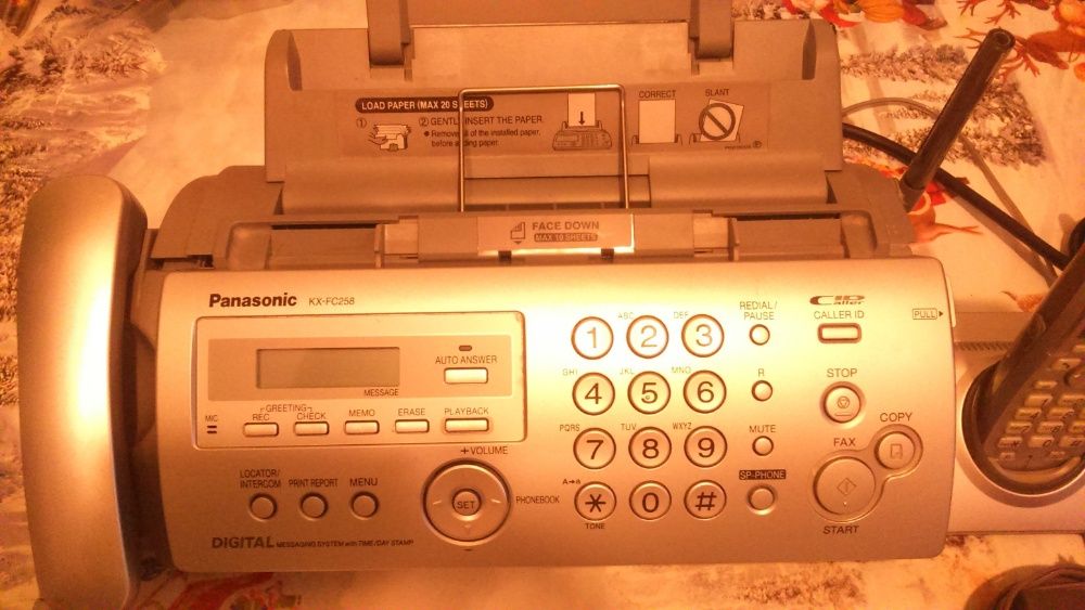 факс апарат PANASONIC KX-FC258