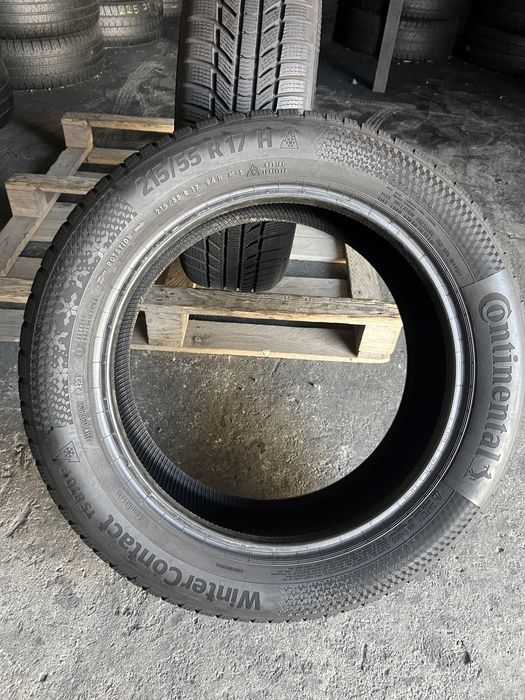 2 anvelope de iarna 215/55/17 Continental DOT 2023!