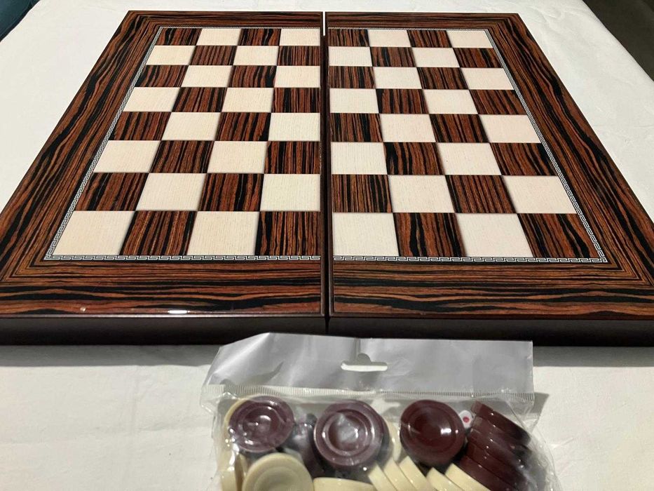 Joc Table (joc de Table) NOU - Lux lemn lacuit. SIGILAT!