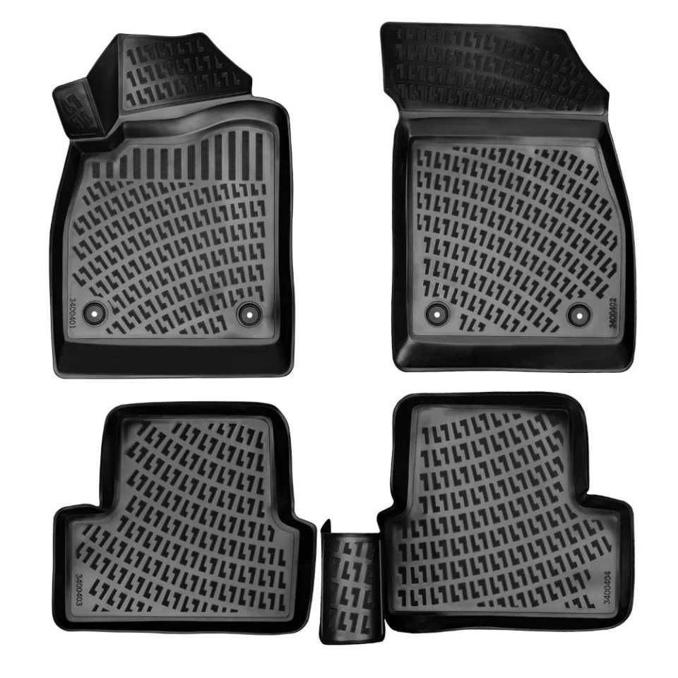Set covorase auto cauciuc Opel Astra J 2009-2015 forma tavita