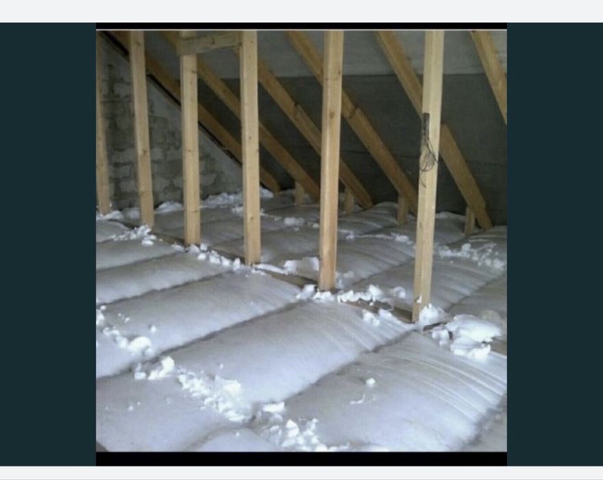 Утепление крыша стена пенаизол