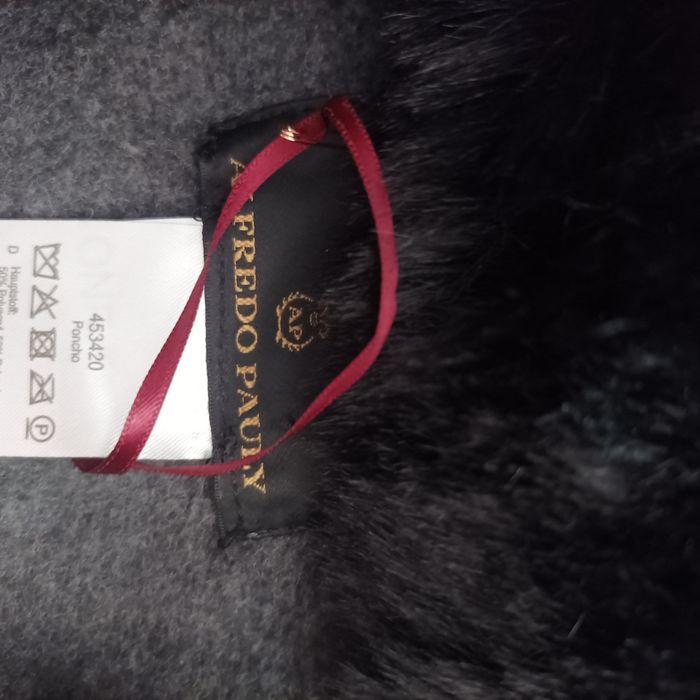 Alfredo Pauly пончо,наметало