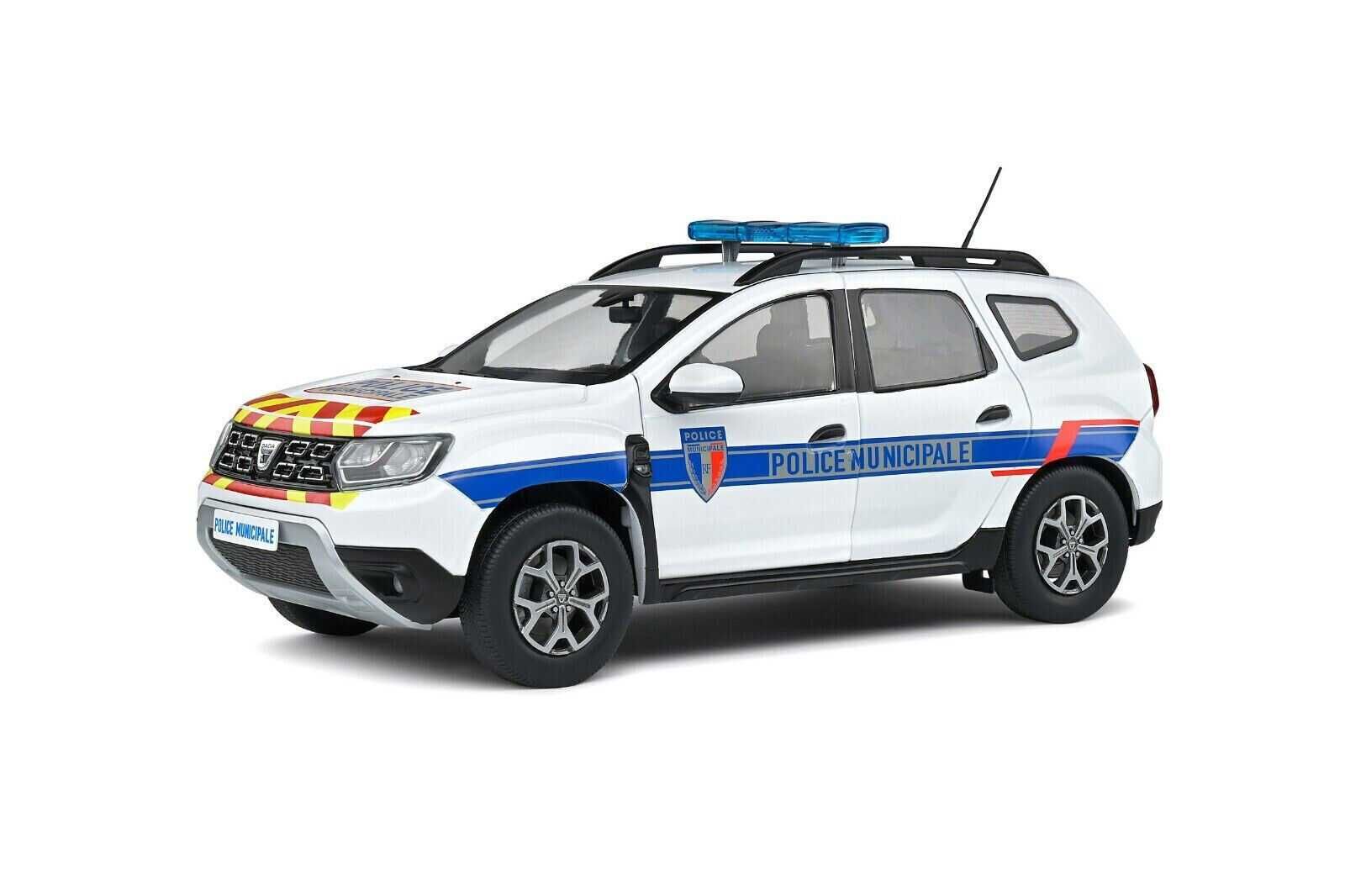 Macheta auto Dacia Duster 1/18 Solido Police Municipale