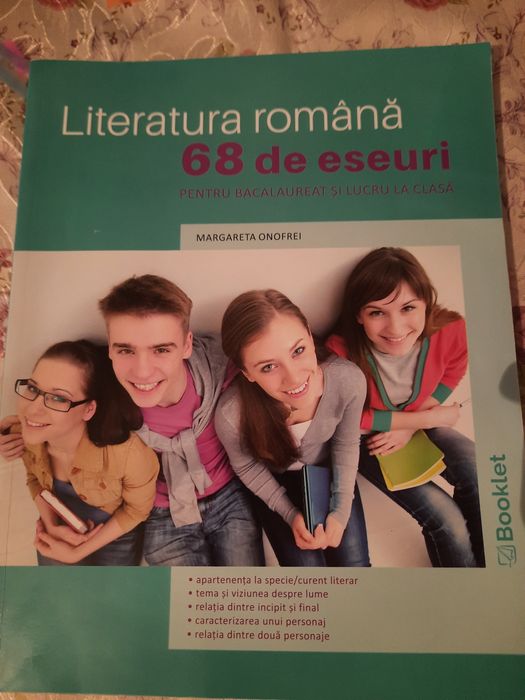 Literatura română - 68 de eseuri pentru Bacalaureat