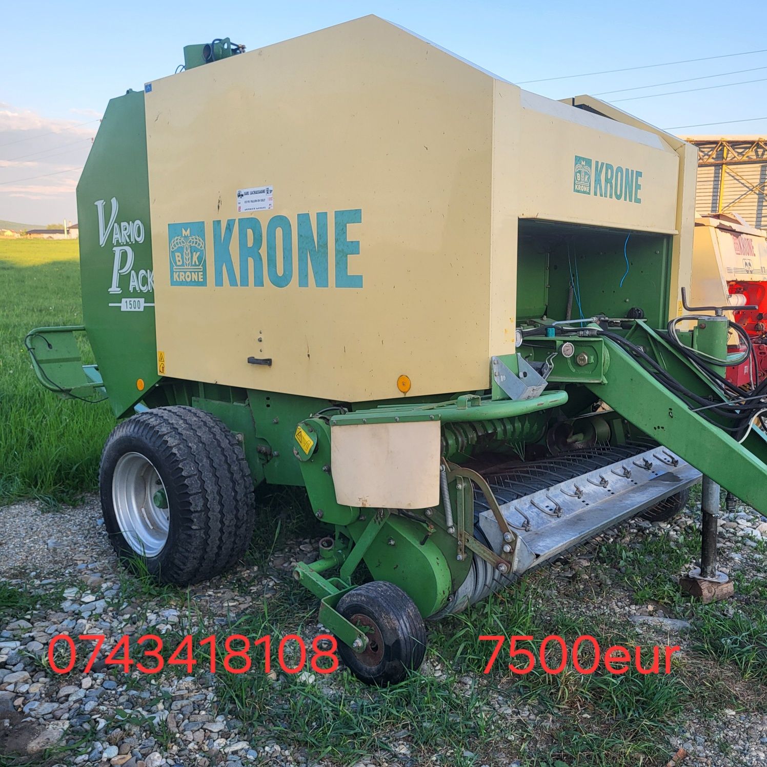 Prese clas krone welger cararo