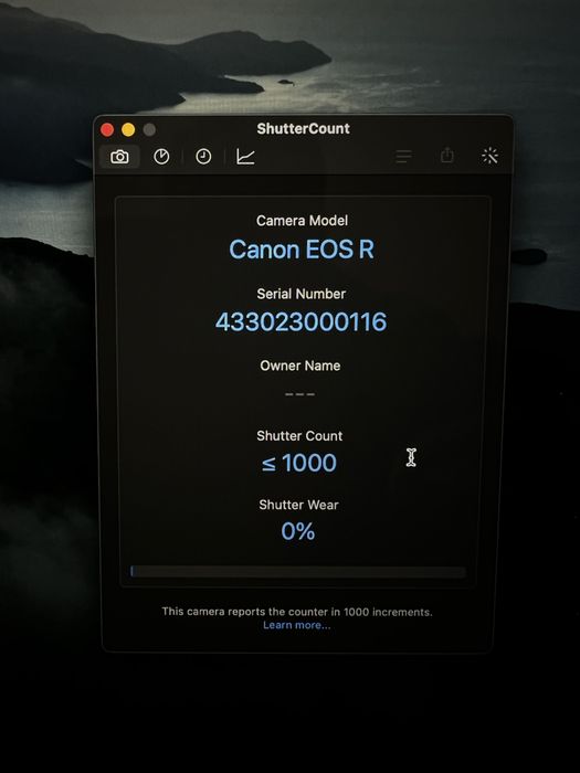 Canon Eos R + adaptor RF to EF sub 1000 cadre ca nou