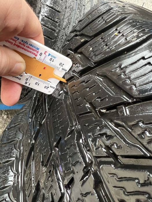 VW tiguan джанти със зимни гуми nokian 215/65/17