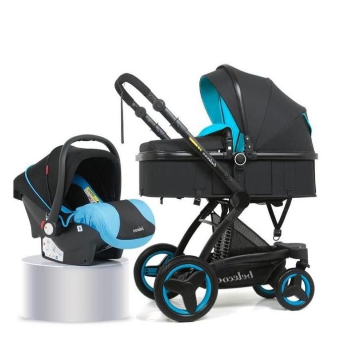 Продам коляску с автокреслом.