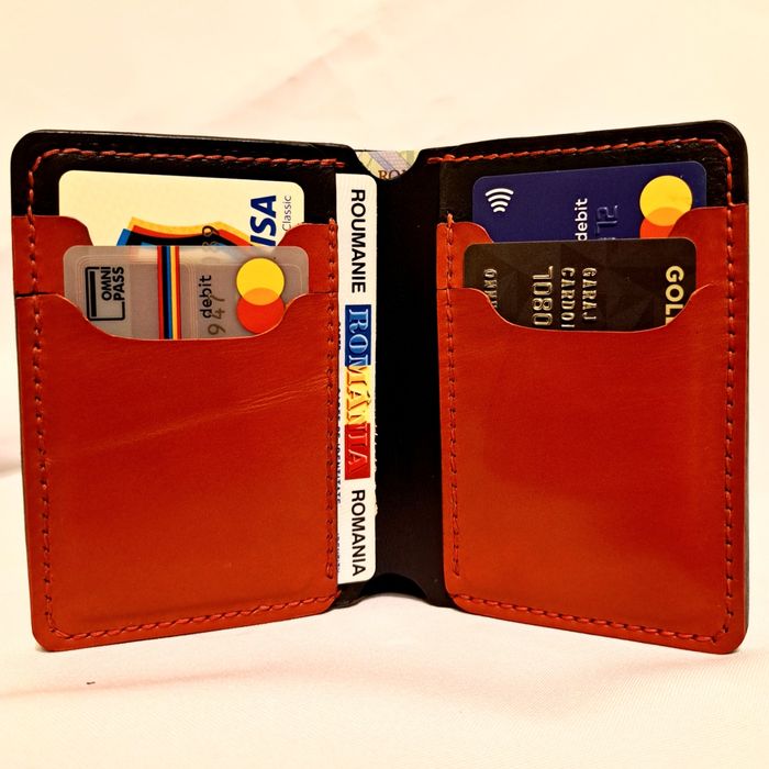 Portofel Piele Lucrat Manual