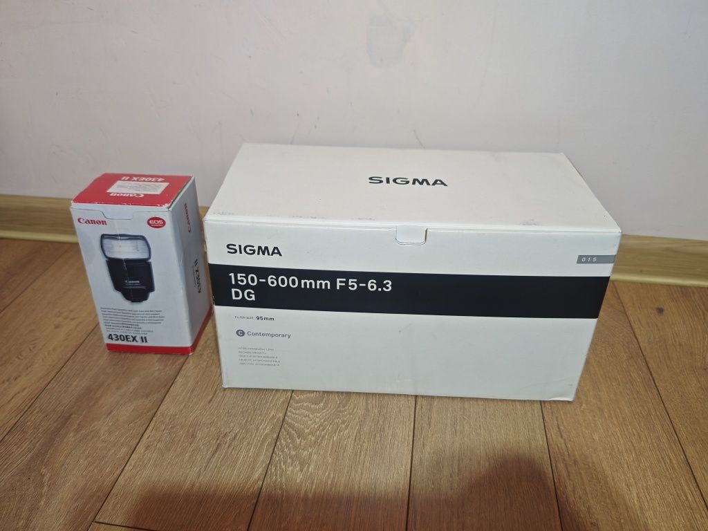 Продавам обектив обектив Sigma 150-600mm f/5-6.3 DG OS HSM C - Canon E