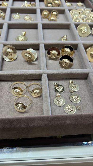 Cercei versace aur 14 k