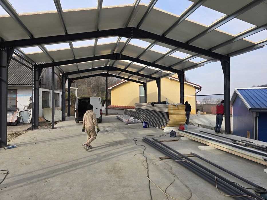 Vanzari Constructii hale metalice agricole si industriale orice supraf