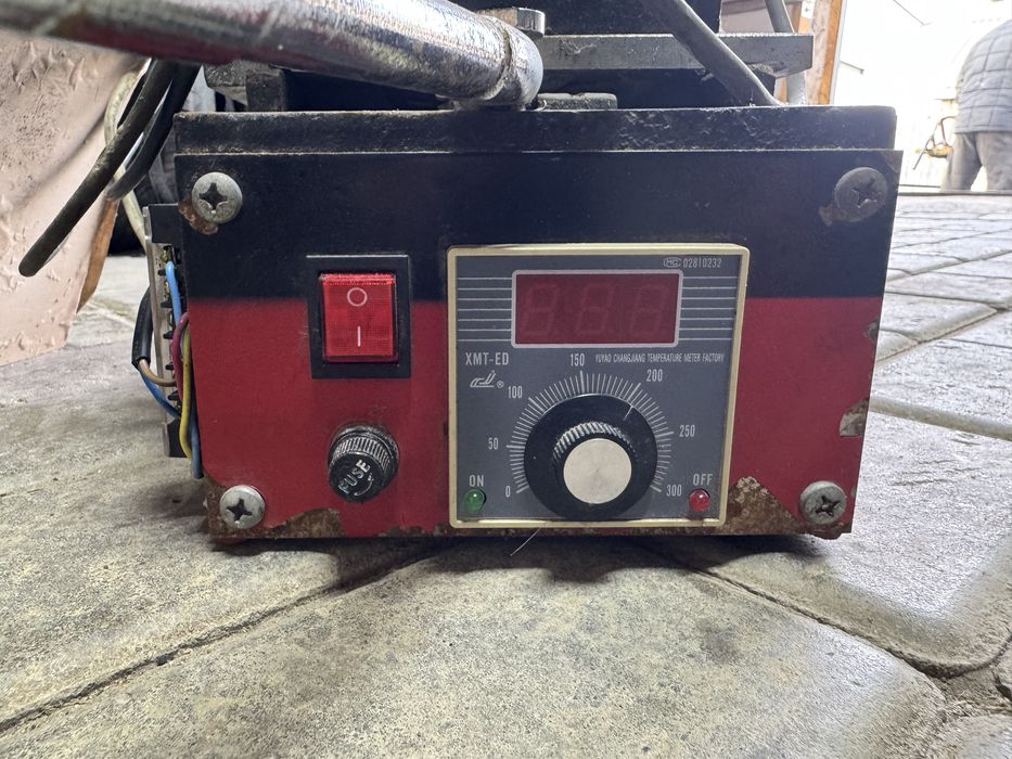 Паяльник пластиковых труб, утюг