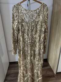 Rochie aurie marimea 42