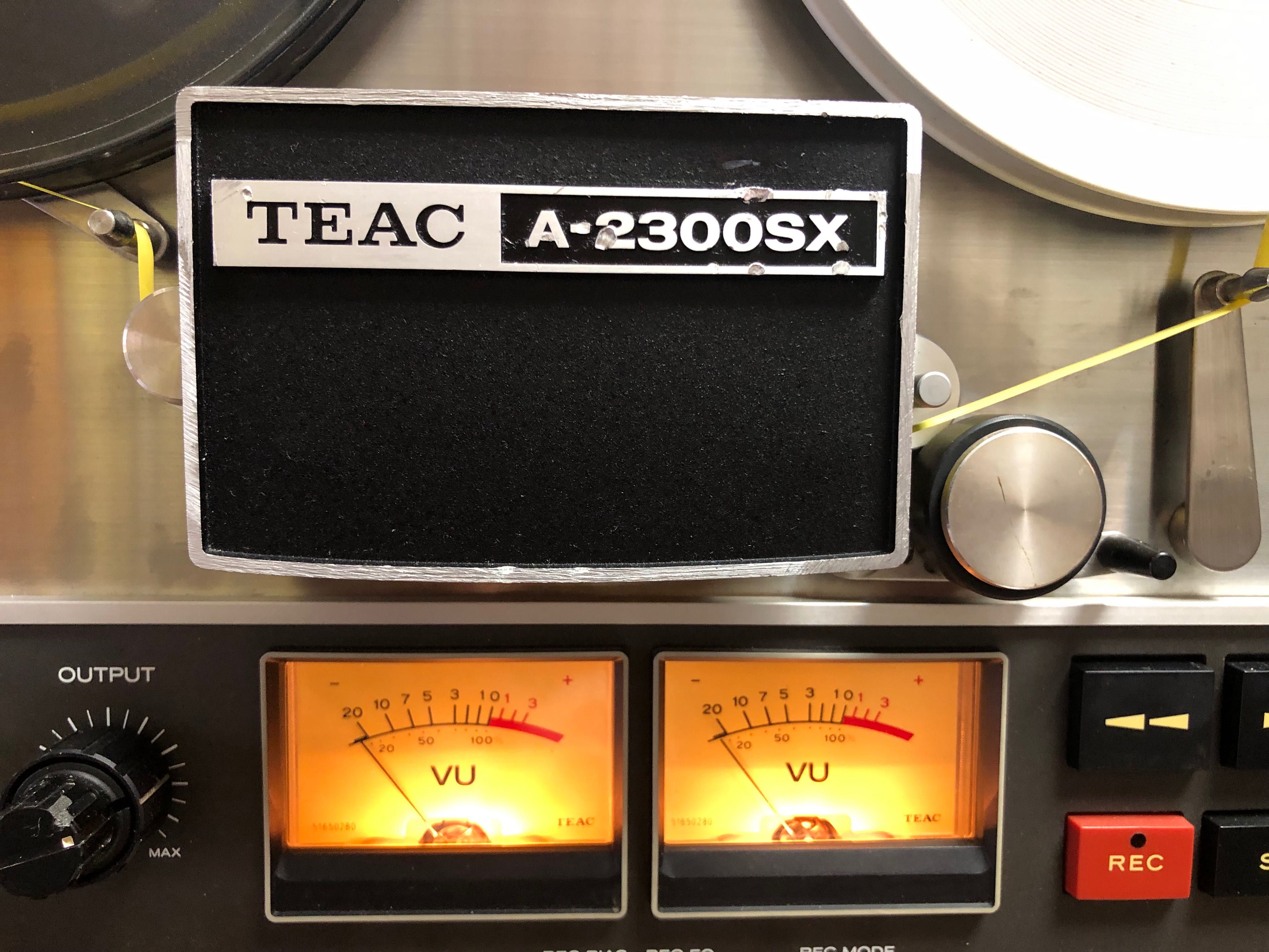 Vintage magnetofon Teac 2300 sx