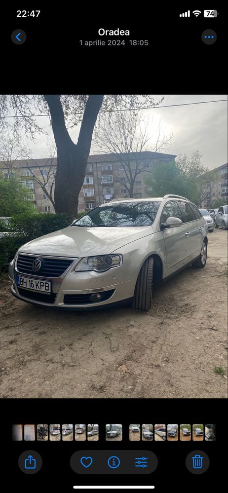 Passat B6 2.0 TDI,170 cai