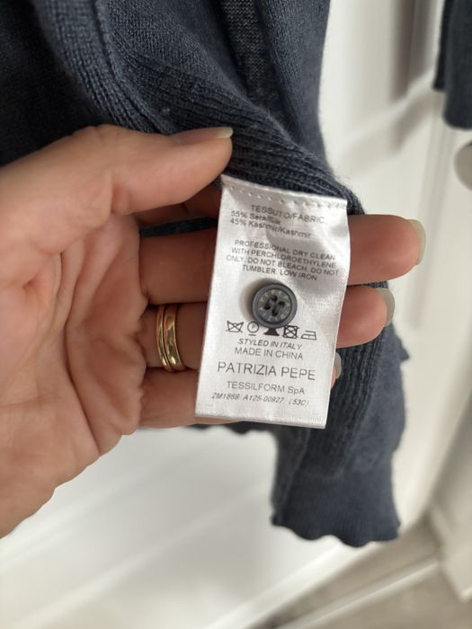 Cardigan Patrizia Pepe matase si casmir