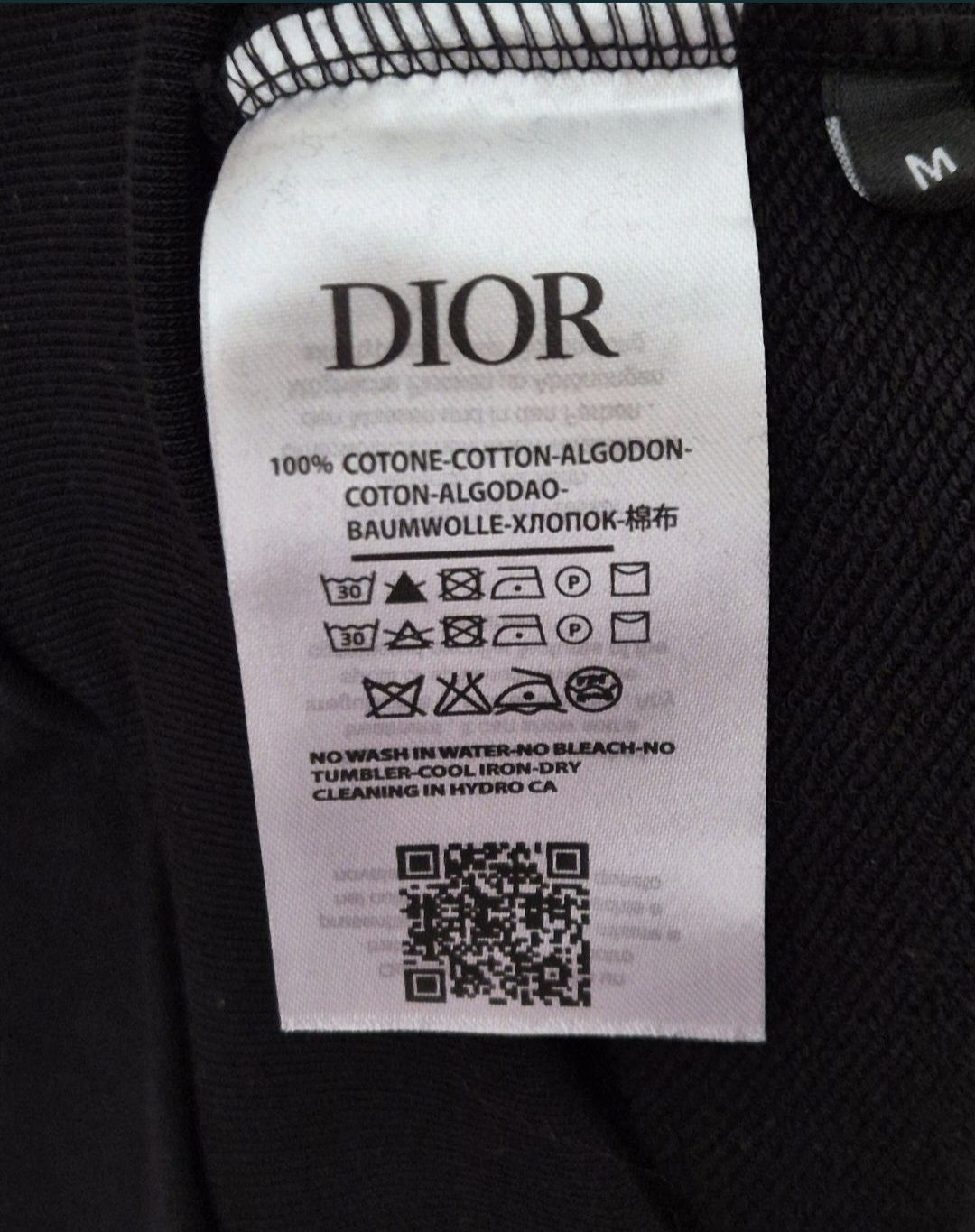 НАМАЛЕНИЕ! Оригинален мъжки суичър Christian Dior - Размер м/у М и Л