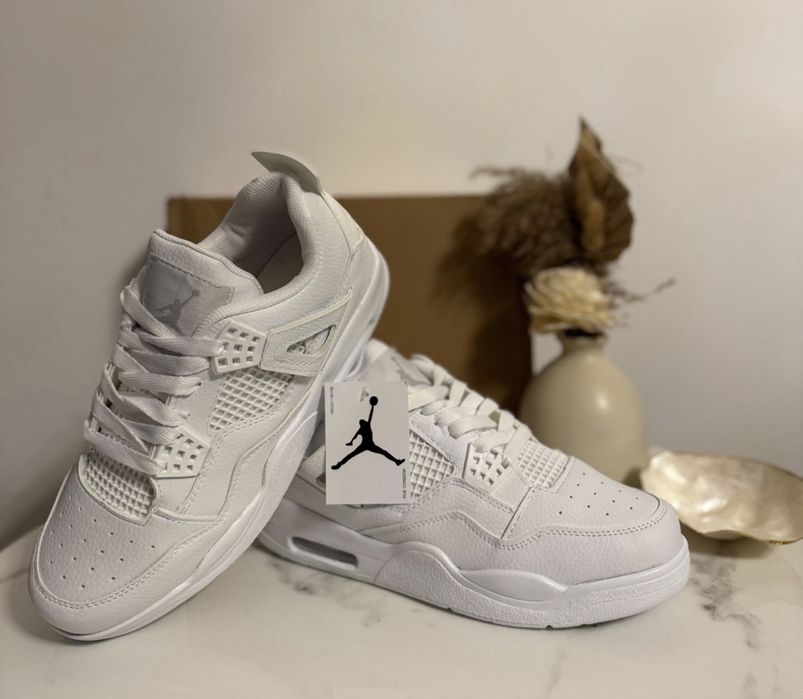 Adidasi JORDAN 4 White Thunder 41 42 Black Friday