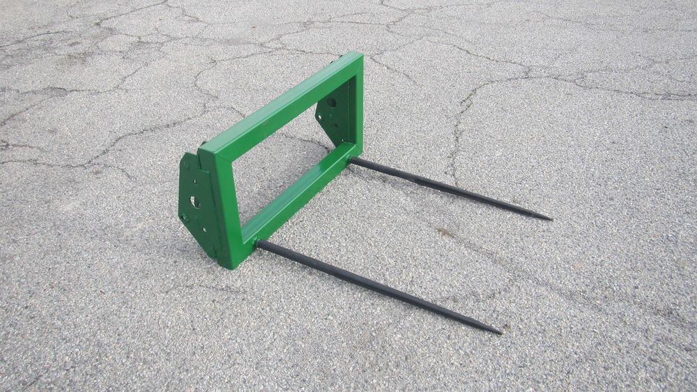 Вилица за бали за челен товарач на японски трактори KUBOTA, YANMAR