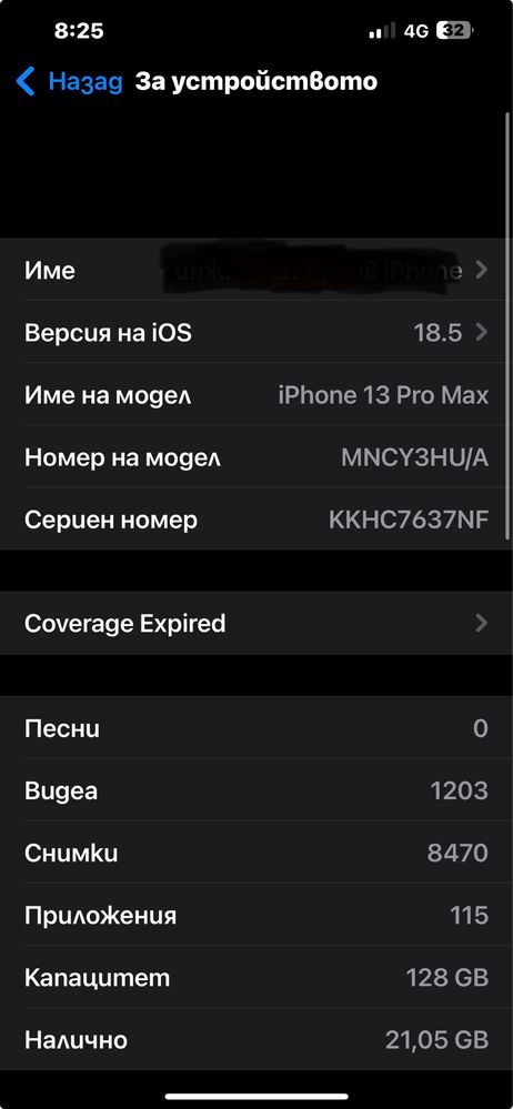 Iphone 13 pro max 128gb green