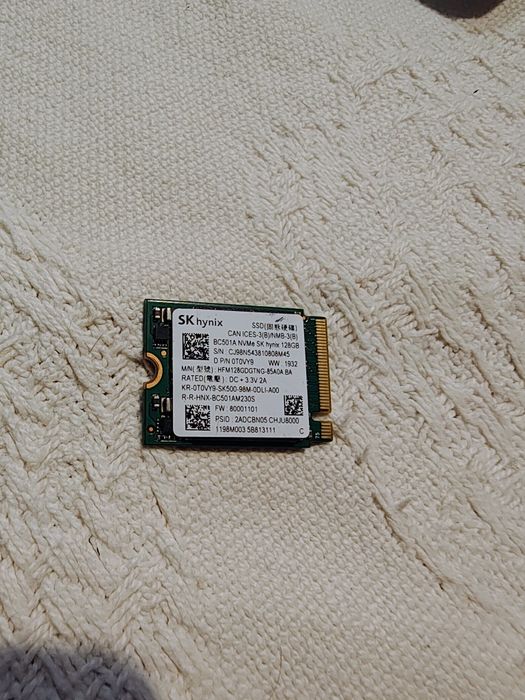 SSD PCIe Gen3 x4 128GB