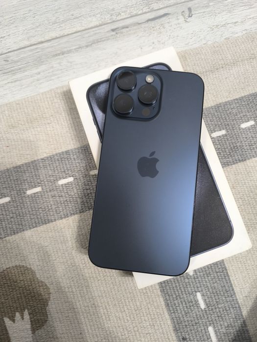 Vând s-au schimb iPhone 15 Pro Max 5G Blue Titanium 1TB
