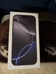 iPhone 16 pro Titanium black 256 GB SIGILAT