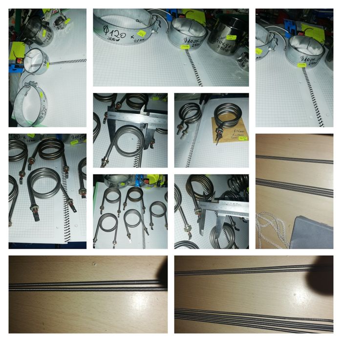 Rezistenta incalzire apa aer ulei