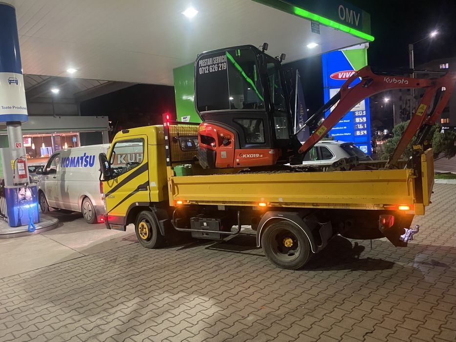 Miniexcavator  excavator santuri  fose fundatii sapaturi mecanizate