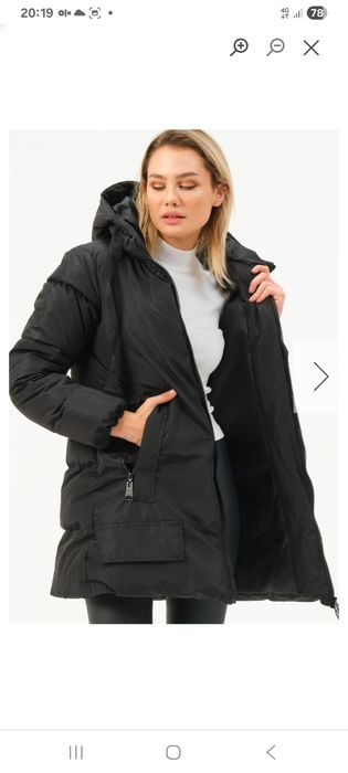 Geaca dama neagra de la Factcool