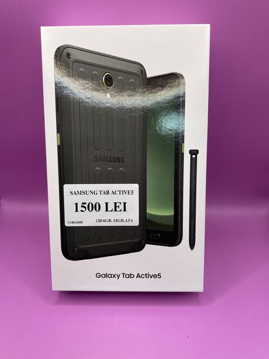 Samsung Tab Active 5 Sigilata •Matei Amanet Crangasi•11461