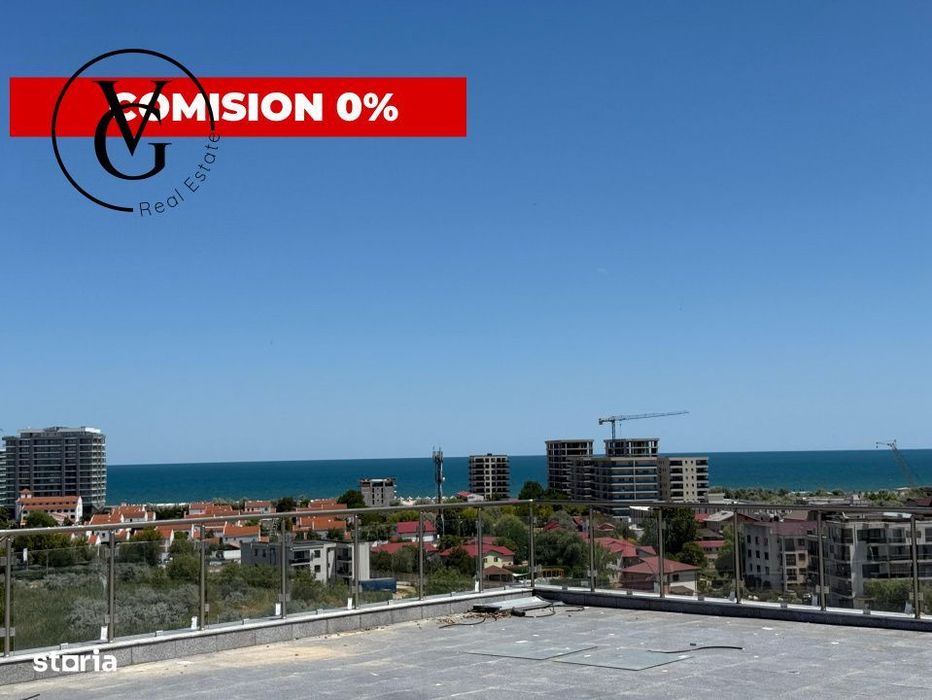 Penthouse - Vedere catre lac si mare - Terasa 250 mp -Mamaia Sat