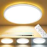 LED плафони 24W 3000лумена! Димируеми с дистанционно управление!ТОП!