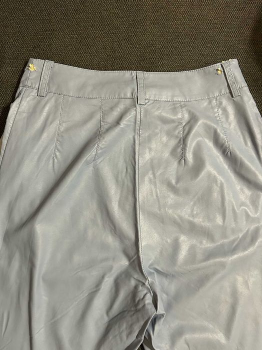 Teadore P кожен панталон в син цвят