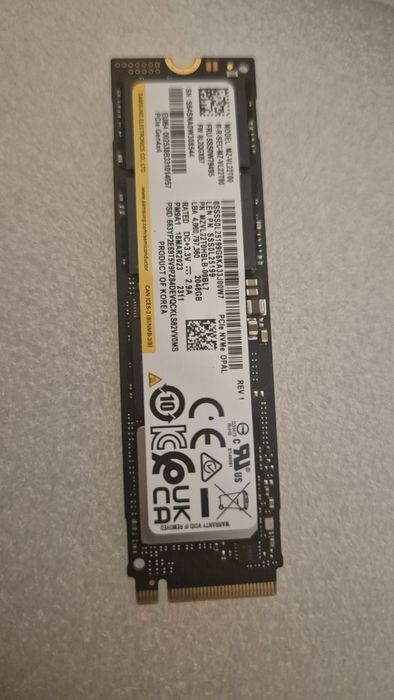 Lenovo spare SSD 2TB NVMe SSD