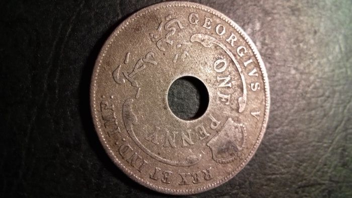 British West Africa One Penny 1928