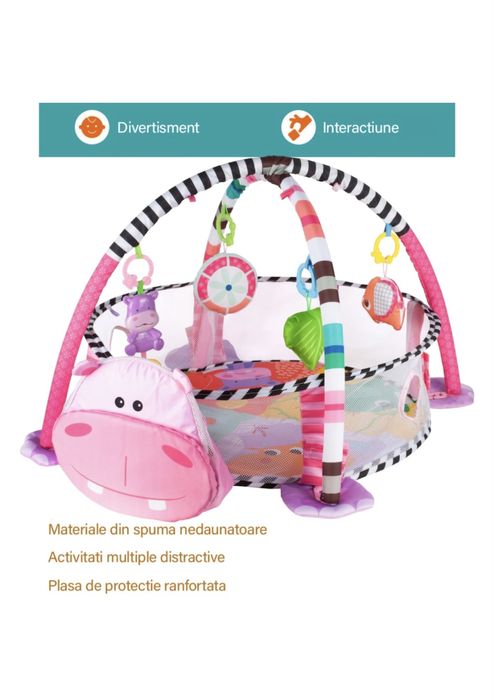 Centru de activitati 3 in 1 tip tarc