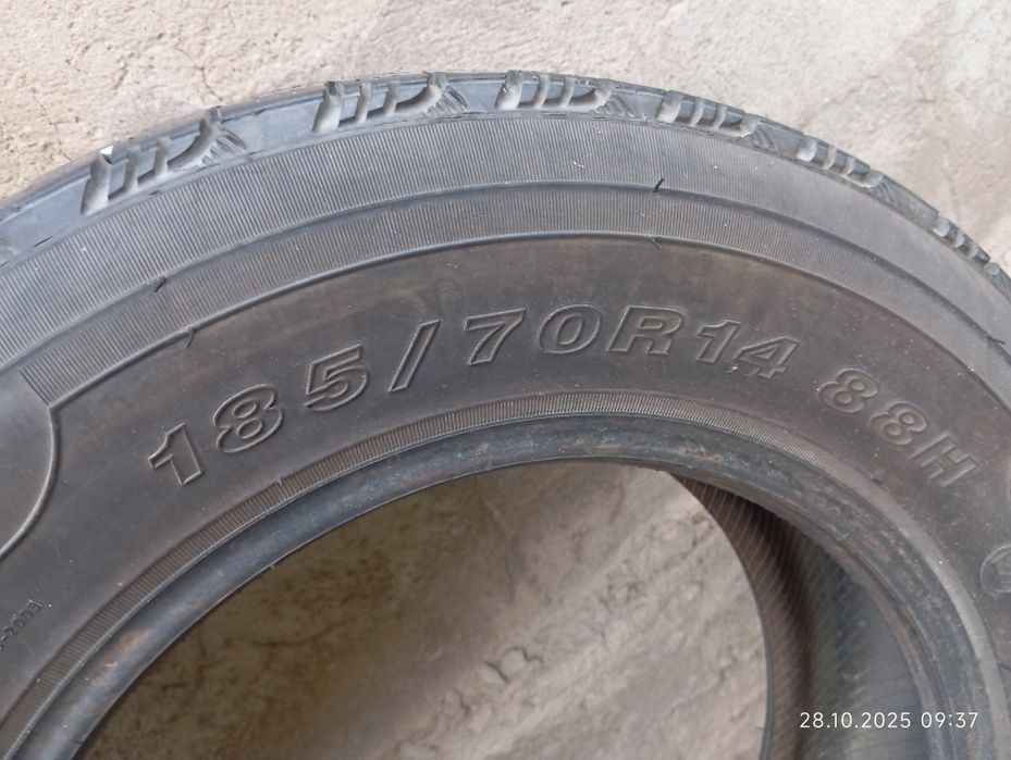 Шины б/у всесезонные, 185/70 R14, белшина