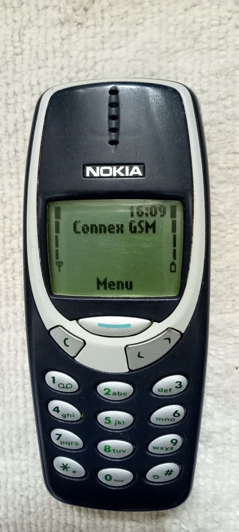 Nokia 3310 albastru de colectie