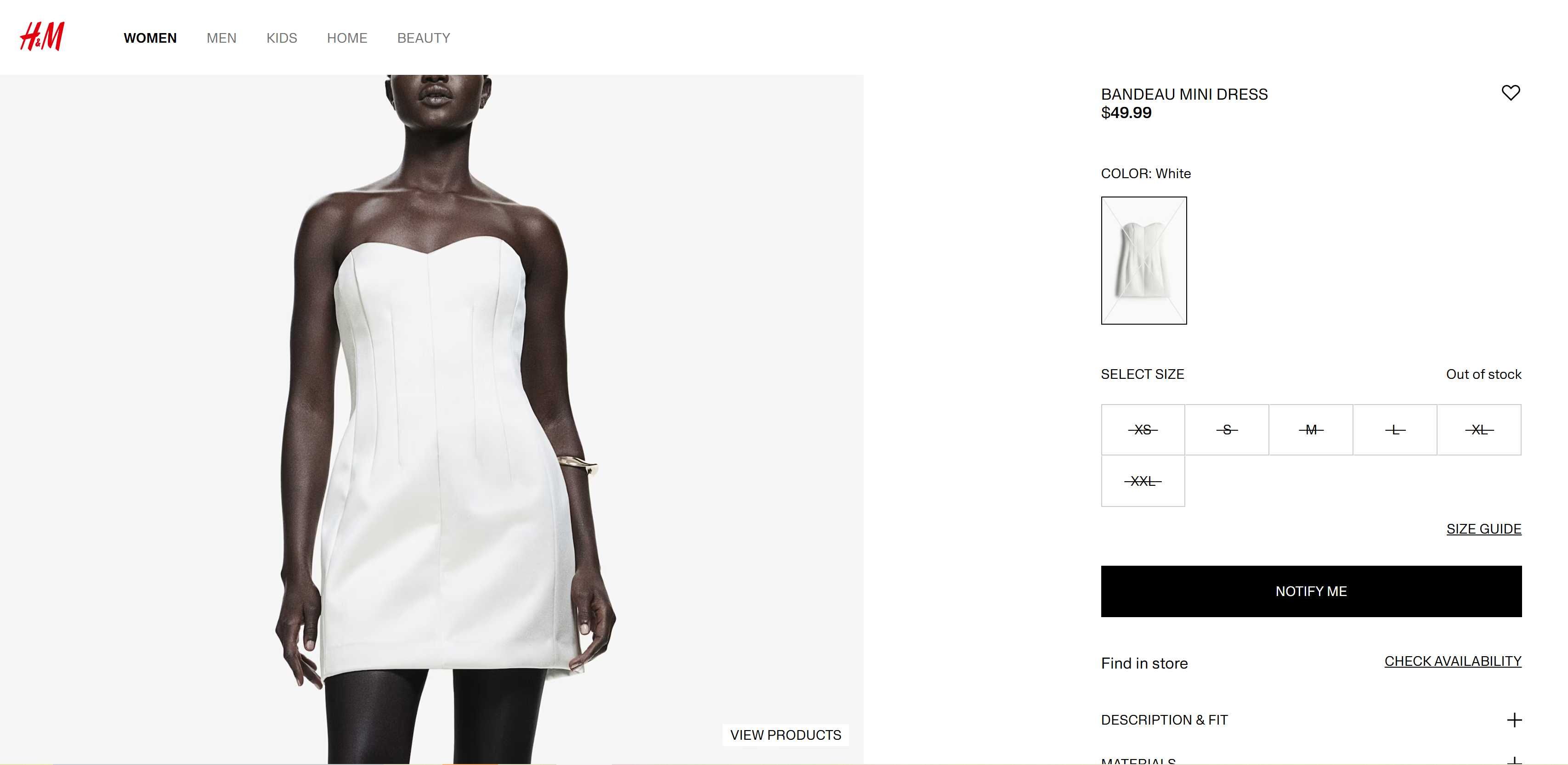 Новые Корсетные платья экокожа /кружево/атлас H&M, размер M (46/48)