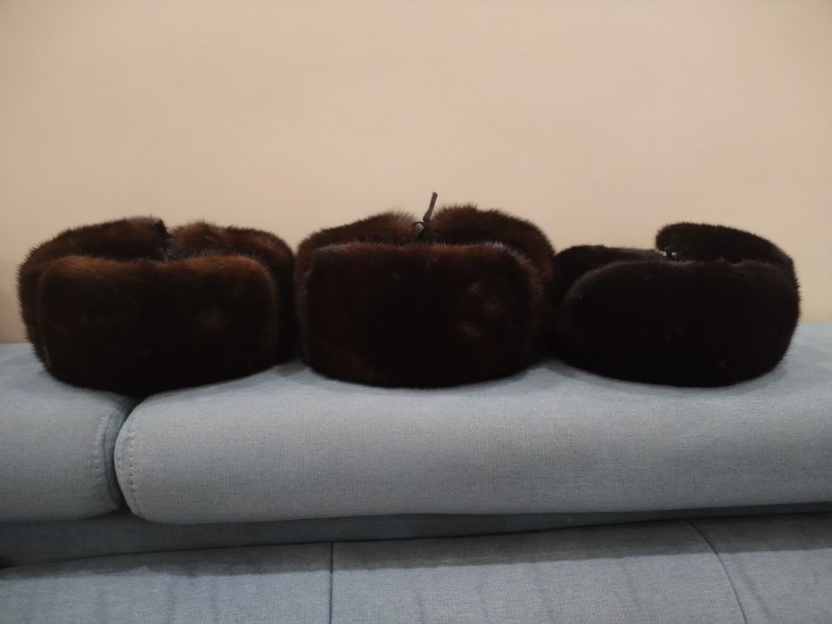 продам шапки норковые, дубленку бу