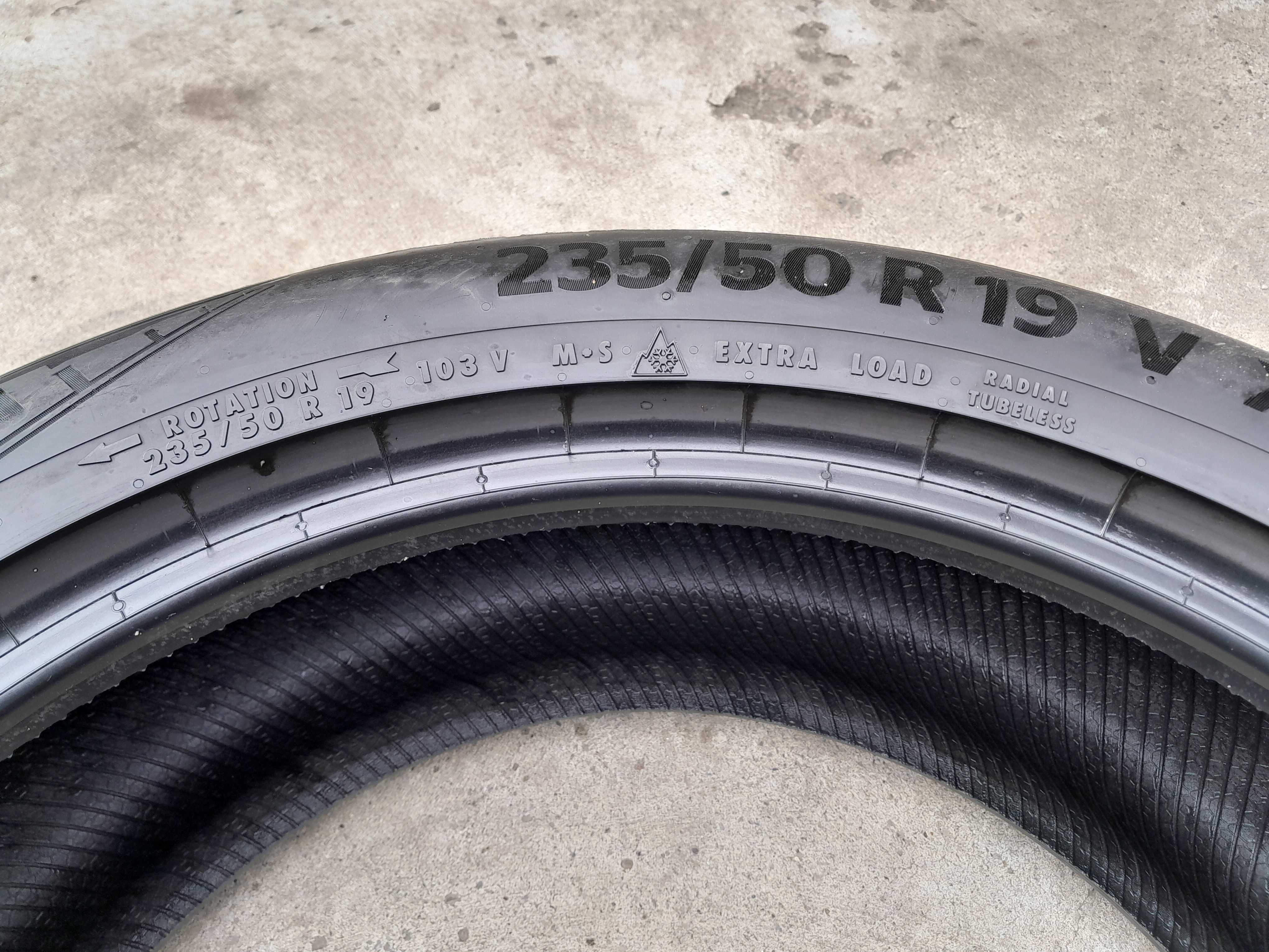 Doua anvelope 235 50 19 continental allseasoncontact 8 mm dot 2022