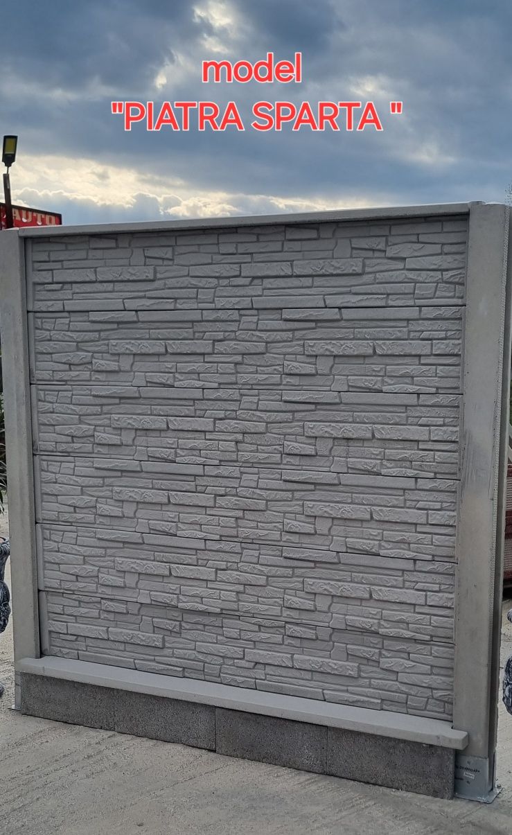 Gard beton / lacre beton / curte / imprejmuire