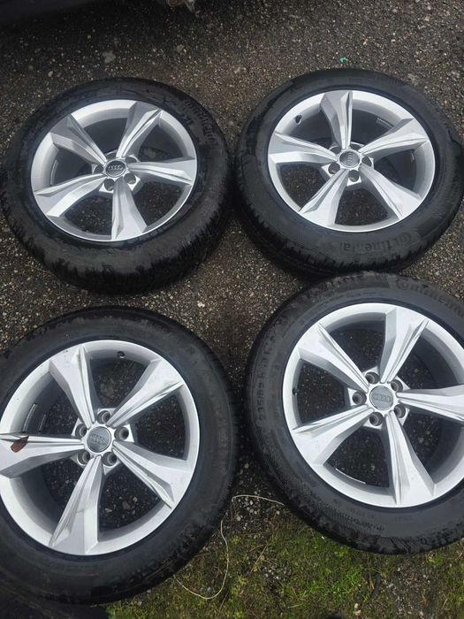 Продаваме лети джанти 19" с зимни гуми Continental за Audi Q5 2020г